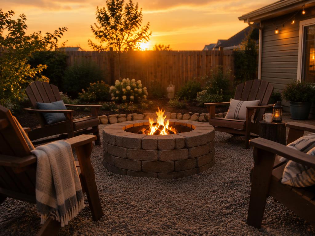 Build a Backyard Fire Pit in One Weekend