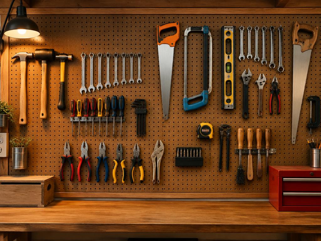 Build a Garage Pegboard Wall That Actually Works
